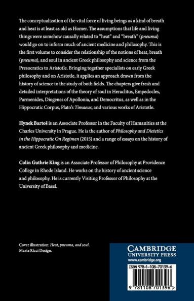 Heat Pneuma and Soul in Ancient Philosophy and Science