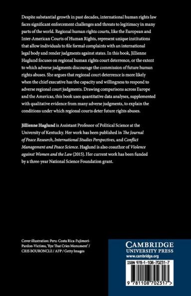 Regional Courts Domestic Politics and the Struggle for Human Rights
