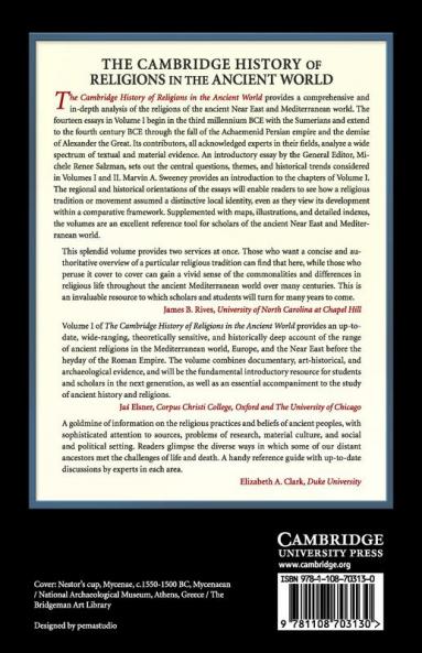 The Cambridge History of Religions in the Ancient World
