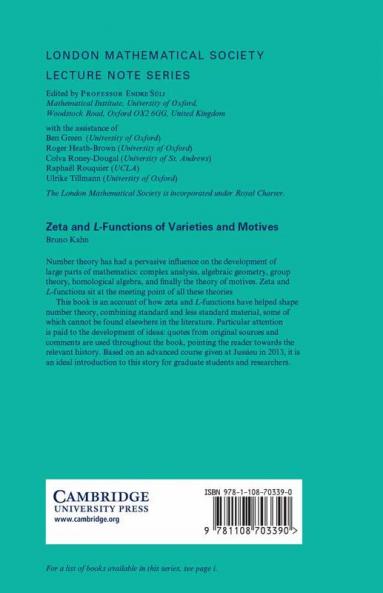 Zeta and L-Functions of Varieties and Motives