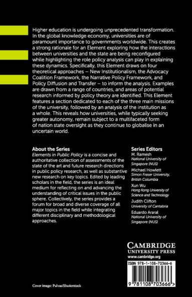 Public Policy and Universities