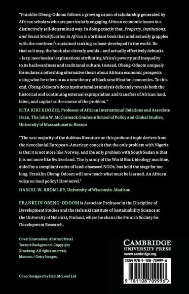 Property Institutions and Social Stratification in Africa