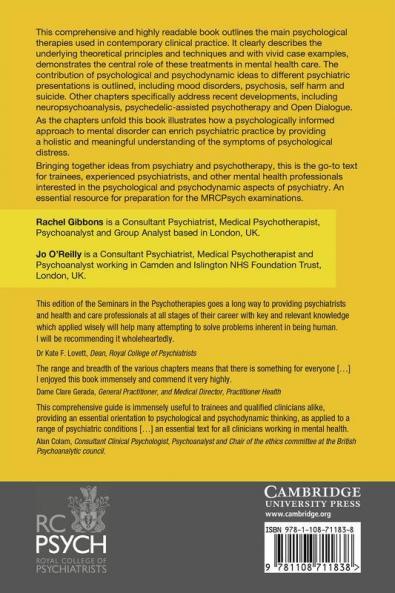 Seminars in the Psychotherapies