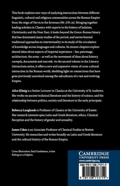 Literature and Culture in the Roman Empire 96-235