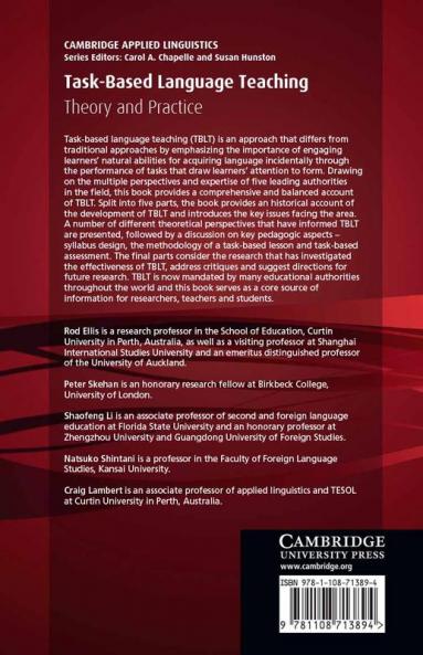 Task-Based Language Teaching