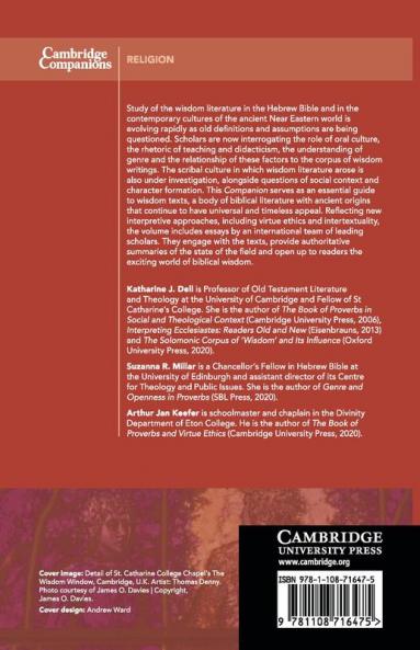 The Cambridge Companion to Biblical Wisdom Literature