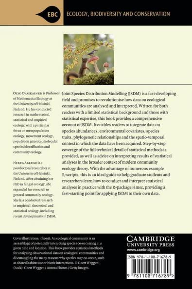 Joint Species Distribution Modelling