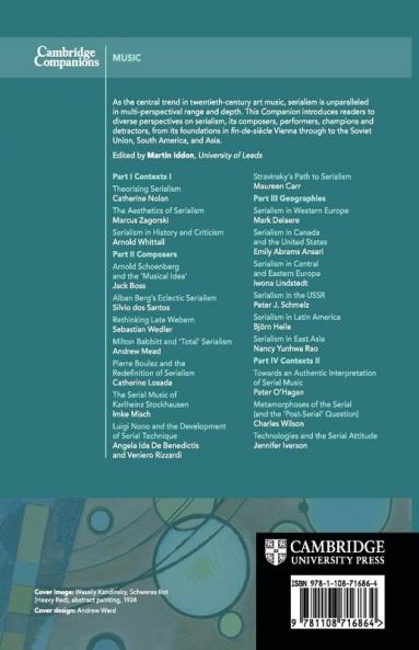 The Cambridge Companion to Serialism