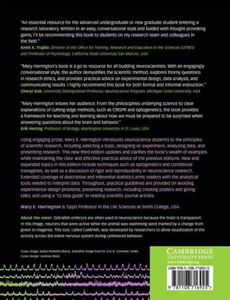 The Design of Experiments in Neuroscience