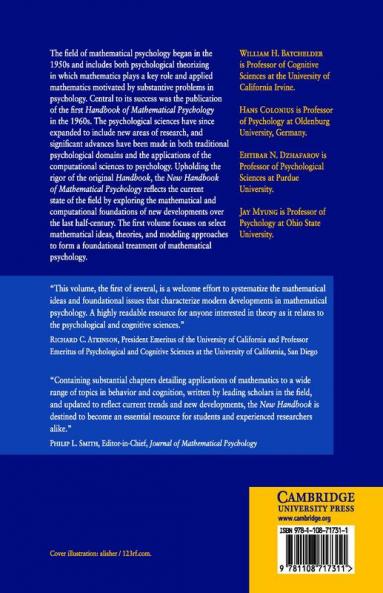 New Handbook of Mathematical Psychology