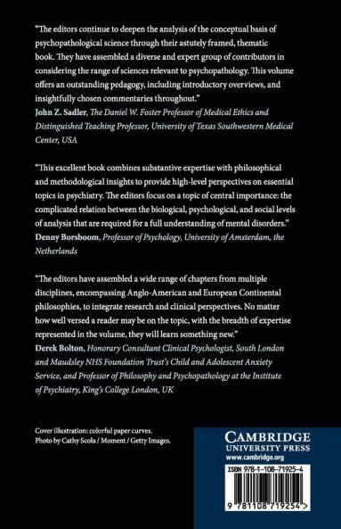 Levels of Analysis in Psychopathology
