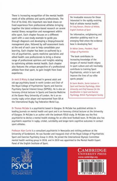 Case Studies in Sports Psychiatry
