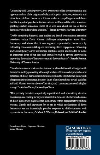 Citizenship and Contemporary Direct Democracy