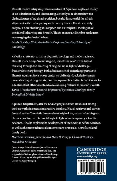 Aquinas Original Sin and the Challenge of Evolution