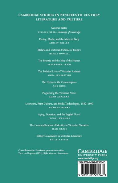 Mimicry and Display in Victorian Literary Culture