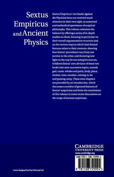 Sextus Empiricus and Ancient Physics