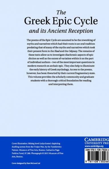 The Greek Epic Cycle and its Ancient Reception