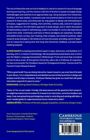 Interaction Feedback and Task Research in Second Language Learning