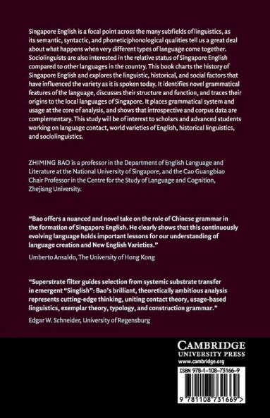 The Making of Vernacular Singapore English