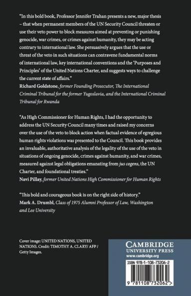 Existing Legal Limits to Security Council Veto Power in the Face of Atrocity Crimes