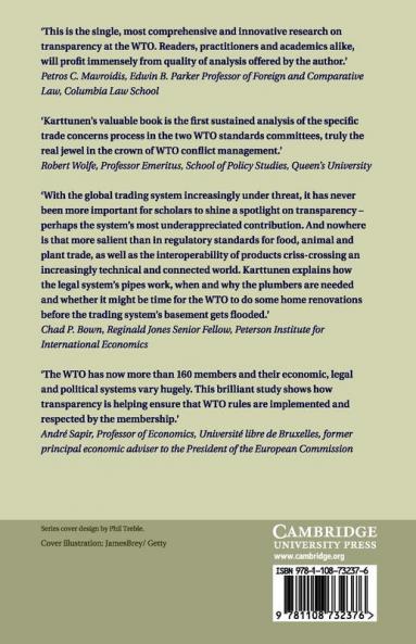 Transparency in the WTO SPS and TBT Agreements