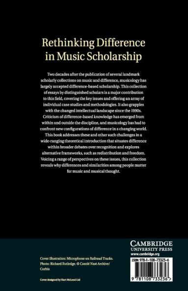 Rethinking Difference in Music Scholarship
