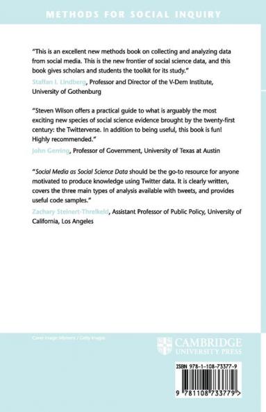 Social Media as Social Science Data