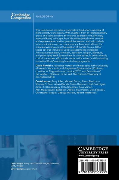 The Cambridge Companion to Rorty