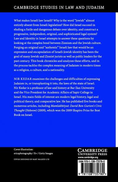 Law and Identity in Israel