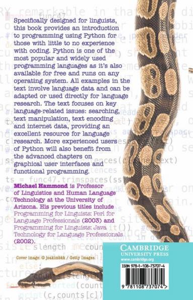 Python for Linguists
