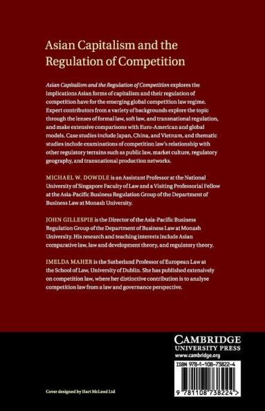 Asian Capitalism and the Regulation of Competition