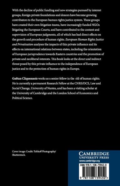 European Human Rights Justice and Privatisation