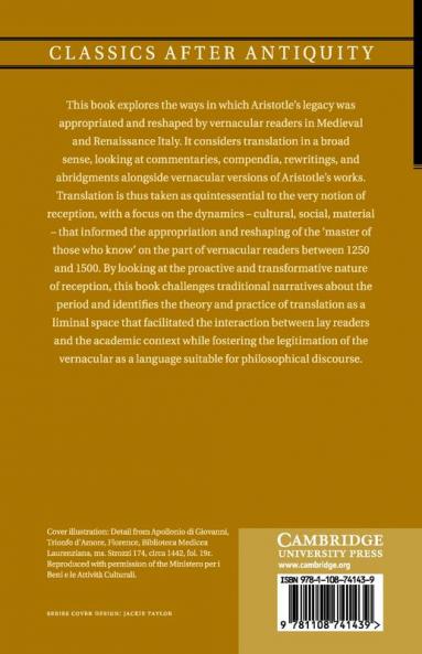 The Vernacular Aristotle