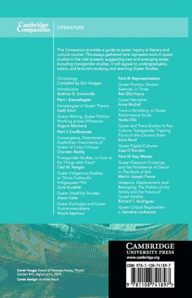 The Cambridge Companion to Queer Studies