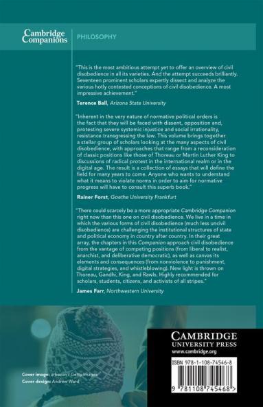 The Cambridge Companion to Civil Disobedience