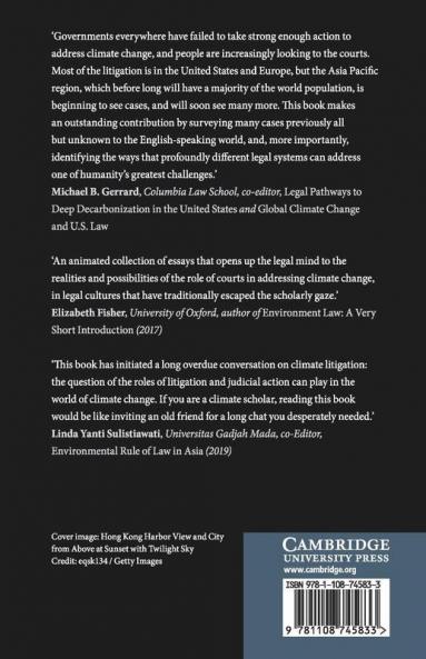 Climate Change Litigation in the Asia Pacific