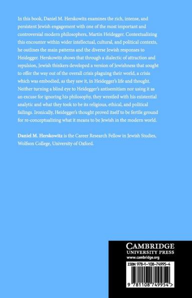 Heidegger and His Jewish Reception