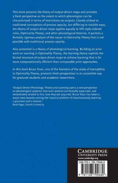 Output-Driven Phonology