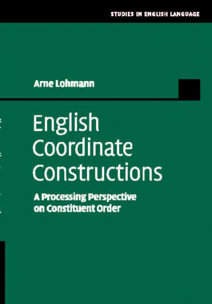 English Coordinate Constructions