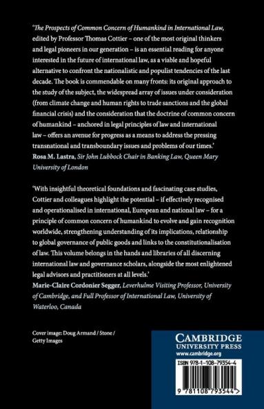 The Prospects of Common Concern of Humankind in International Law