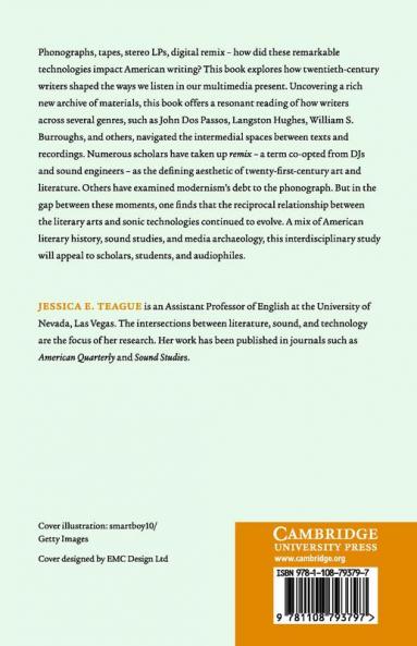 Sound Recording Technology and American Literature