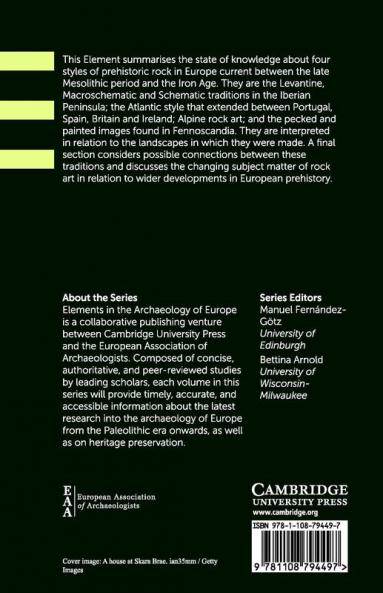 A Comparative Study of Rock Art in Later Prehistoric Europe