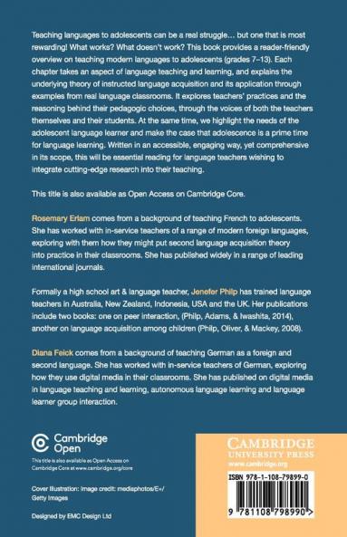 Teaching Languages to Adolescent Learners