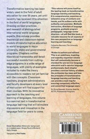 Transformative Language Learning and Teaching