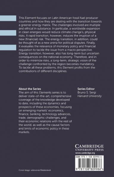 Latin America Global Insertion Energy Transition and Sustainable Development