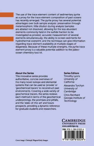 The Pyrite Trace Element Paleo-Ocean Chemistry Proxy