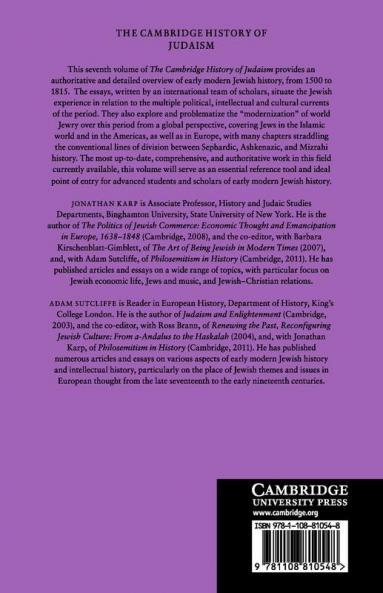 The Cambridge History of Judaism