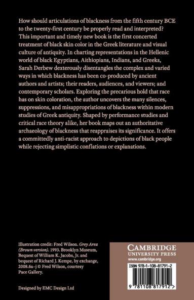 Untangling Blackness in Greek Antiquity