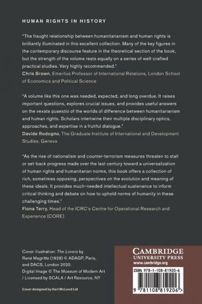Humanitarianism and Human Rights