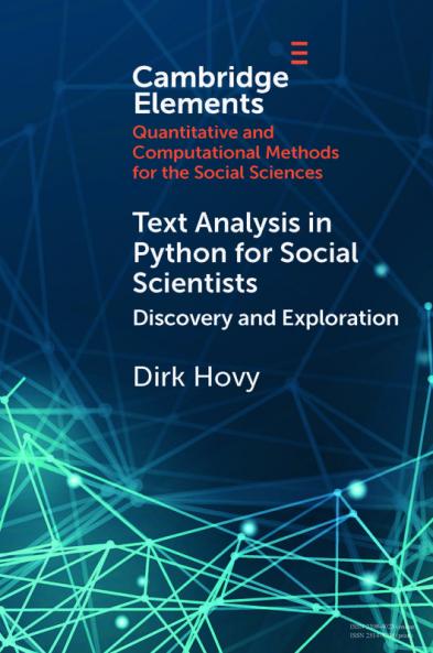 Text Analysis in Python for Social Scientists